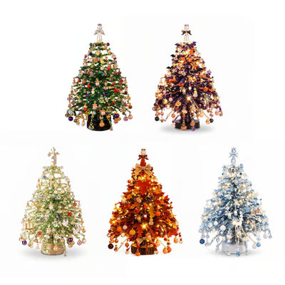 DIY Beaded Christmas Tree Ornament Craft Kit
