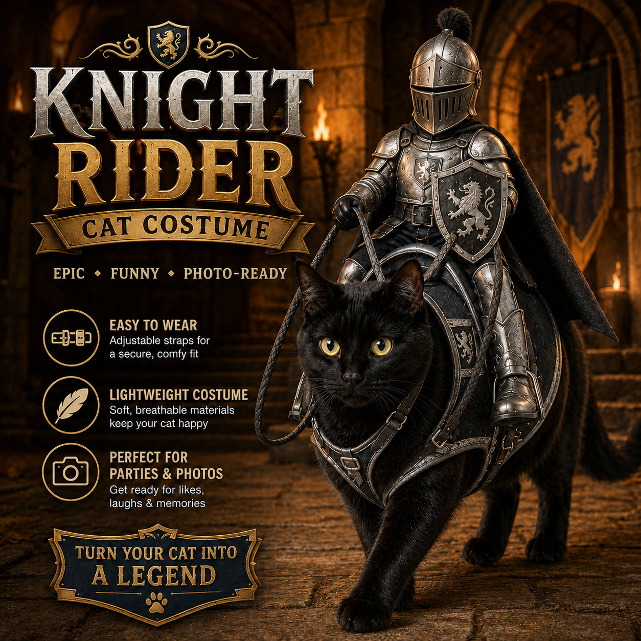 ✈️Last Day 50% OFF✨⏳ Last Day 49% OFF – 😂Funny Pet Rider Costume Collection