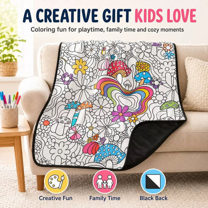 Ahlwo™ Coloring Blanket🖍️ Color It. Wash It. Repeat It! 🔄✨