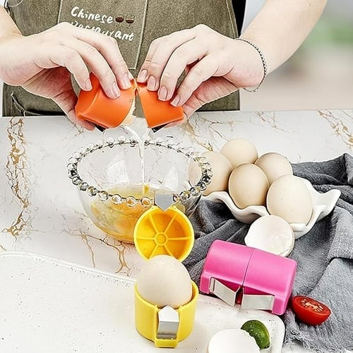 ✈️Last Day 50% OFF✨Limited-time 😮‍💨 Buy 1 Get 1 Free ！！！🍳 Quick Egg Cracker Tool – Open Hundreds Of Eggs Faster & Cleaner 🔥