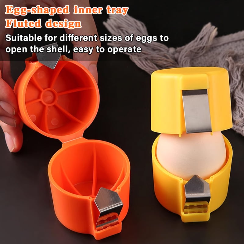 ✈️Last Day 50% OFF✨Limited-time 😮‍💨 Buy 1 Get 1 Free ！！！🍳 Quick Egg Cracker Tool – Open Hundreds Of Eggs Faster & Cleaner 🔥