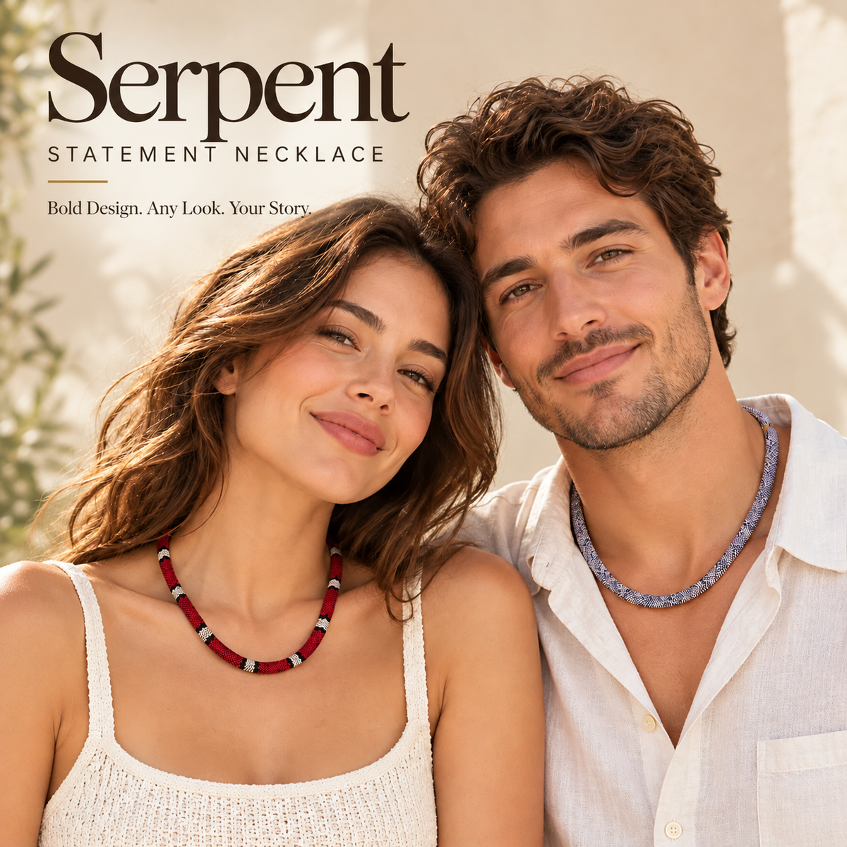 🔥 Last Day 52% OFF🐍Serpent Statement Necklace – A Symbol of Mystery & Power