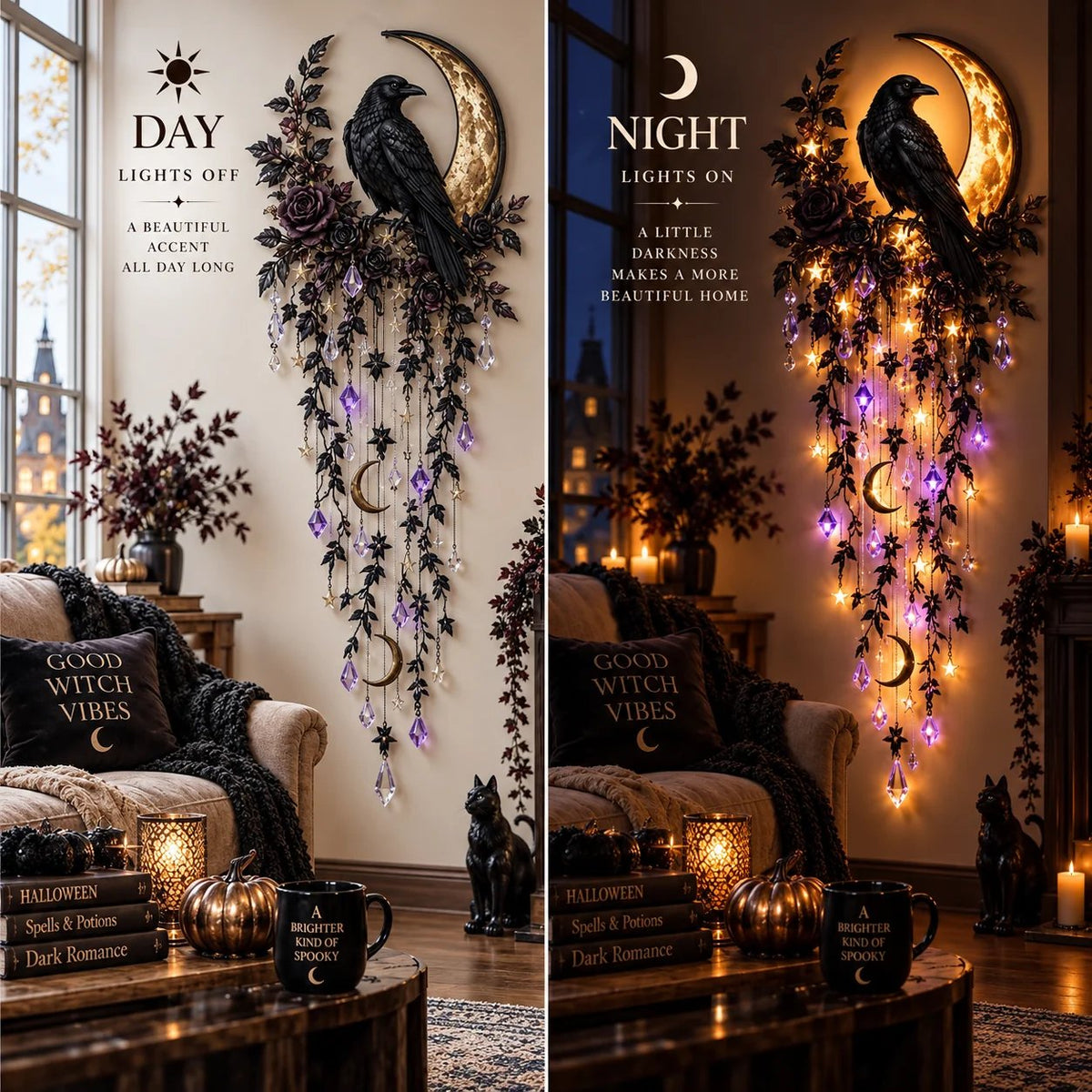 🎃Halloween Hot Sellers🔥🔥🔥Elegant Halloween Cascade Wall Light Collection✨✨