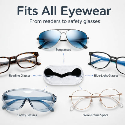 ✈️Last Day 50% OFF🧲No Damage Clothing Magnetic Glasses Holder(3pcs)