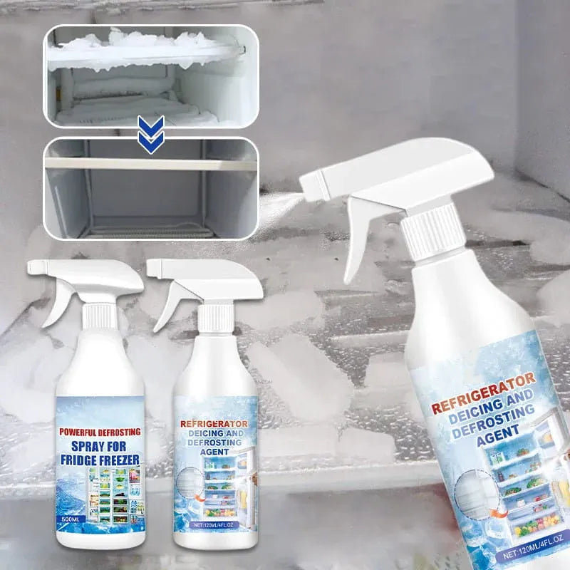 ❄️ Fast Defrosting Spray – Fridge, Freezer & Icy Surface De-Icer