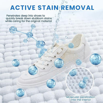 ✈️Last Day 50% OFF✨👟White Shoe Cleaner Cream | Multipurpose No-Wash Solid Comes with Sponge