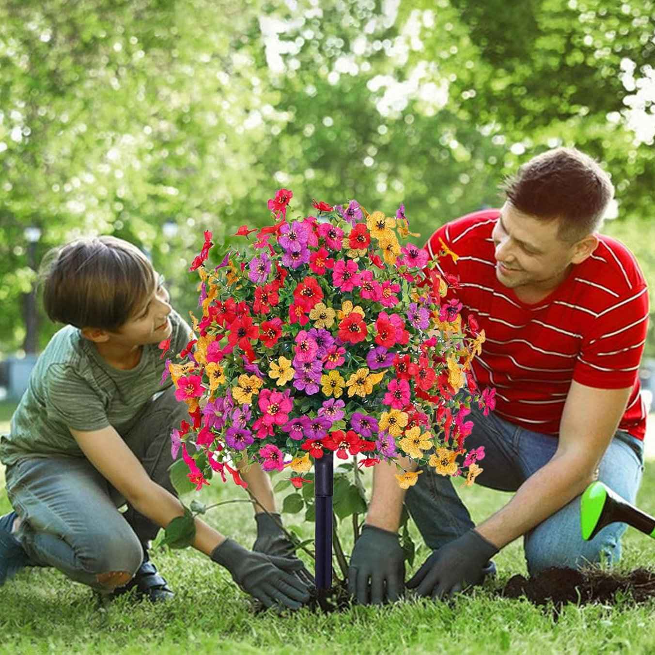 Last Day Promotion! 🔥Outdoor/Indoor UV Resistant & Waterproof Artificial Flower Decor ✅