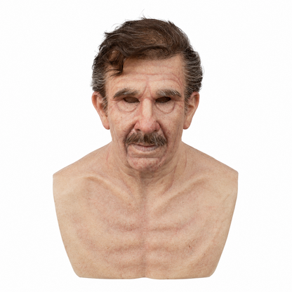 🔥2026 All New Style👻 Realistic Halloween Character Mask Headgear – Full Head & Neck Transformation