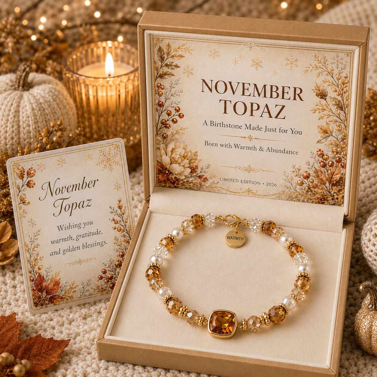 ✈️Last Day 50% OFF✨ 🎅 2026 Christmas Gift 50% Off--💎 Birthstone Meaning Bracelet | Limited Edition 2026