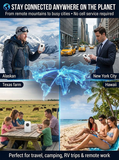 🏅100K+ Sold 🔥🌍 Global Portable Wi-fi – No Contract, No Hidden Fees