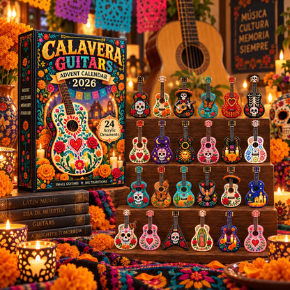 🎻DAY OF THE DEAD KICKOFF 49% OFF🔥 - Calavera Guitars Advent Calendar 2026🎻