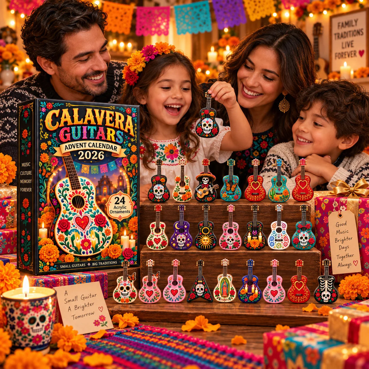 🎻DAY OF THE DEAD KICKOFF 49% OFF🔥 - Calavera Guitars Advent Calendar 2026🎻