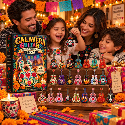 🎻DAY OF THE DEAD KICKOFF 49% OFF🔥 - Calavera Guitars Advent Calendar 2026🎻