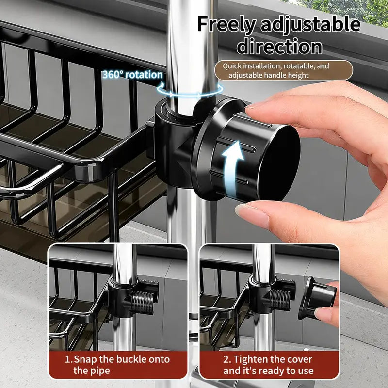 🧽 HOT DEAL 50% OFF | Keep Your Kitchen Sink Clean & Organized!