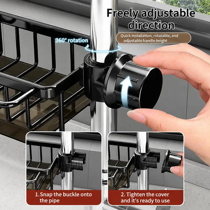 🧽 HOT DEAL 50% OFF | Keep Your Kitchen Sink Clean & Organized!