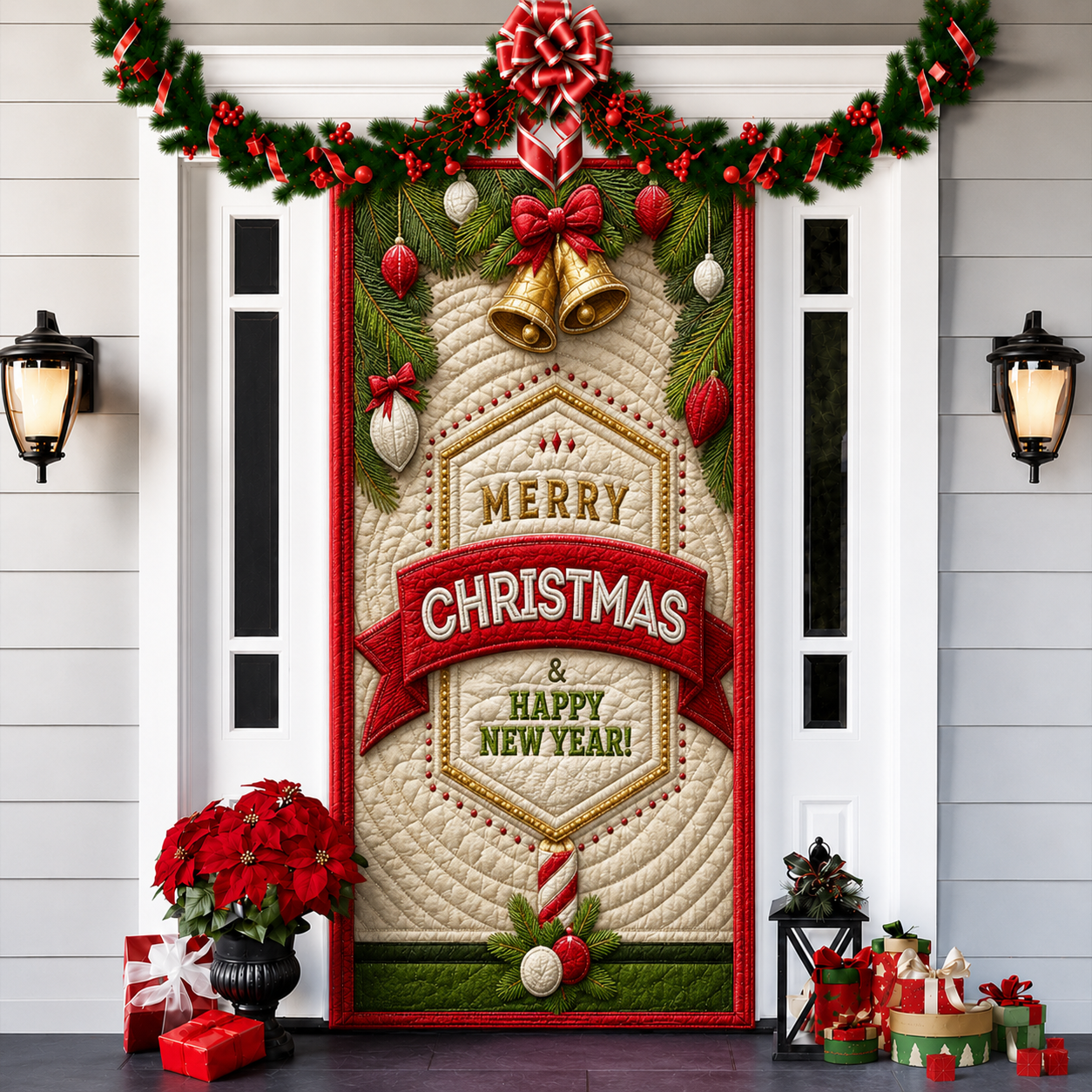 🏅Last day 50% OFF🌟2026 3D Christmas front door decoration