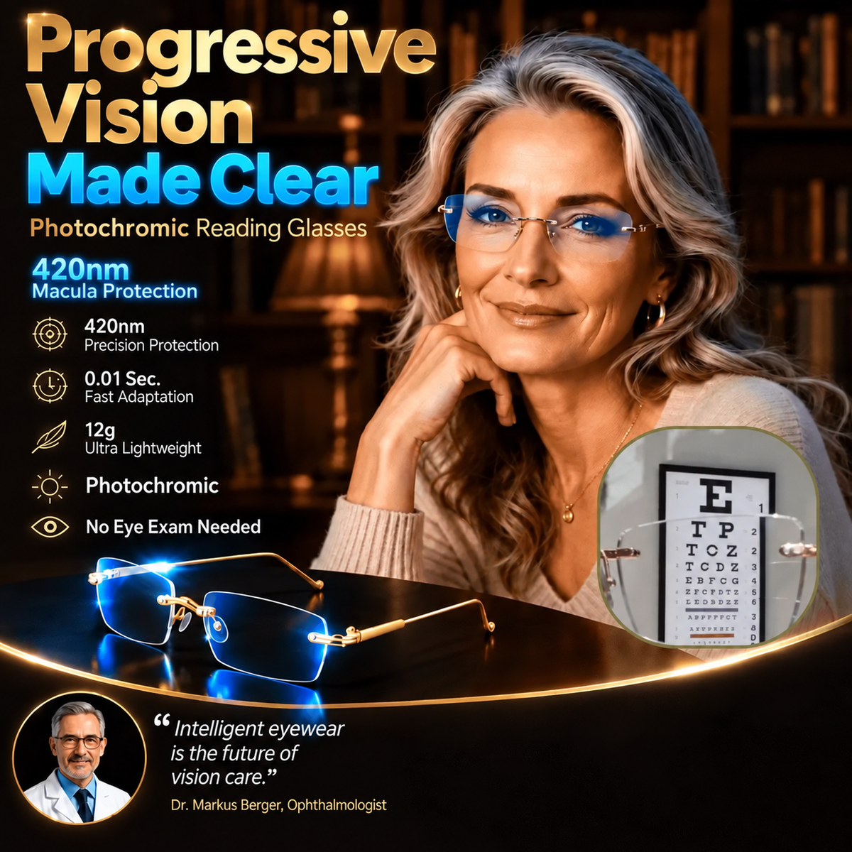 💥Limited-Time Offer–Save 50%🔥No Eye Exam & No Lens Switching - A Glasses Revolution!