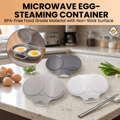 ⚡ Microwave Egg Poacher – Perfect Eggs in Minutes