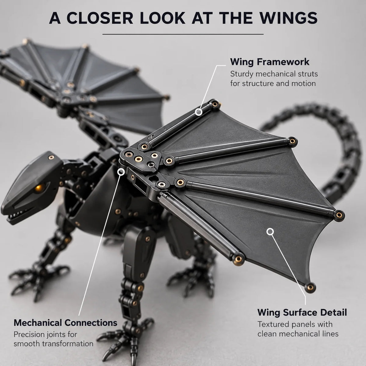 🔥HOT SALE 49% OFF🥚🐉 DragonMorph – Egg to Dragon Transforming Mechanical Toy