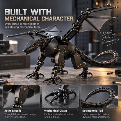 🔥HOT SALE 49% OFF🥚🐉 DragonMorph – Egg to Dragon Transforming Mechanical Toy