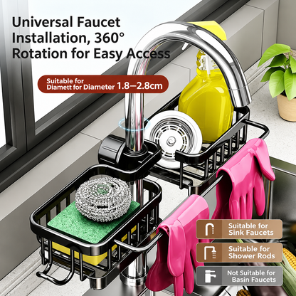 🧽 HOT DEAL 50% OFF | Keep Your Kitchen Sink Clean & Organized!