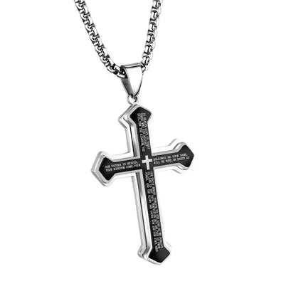 ✝️Last Day 50% OFF🔥 Lord's Prayer Cross Necklace