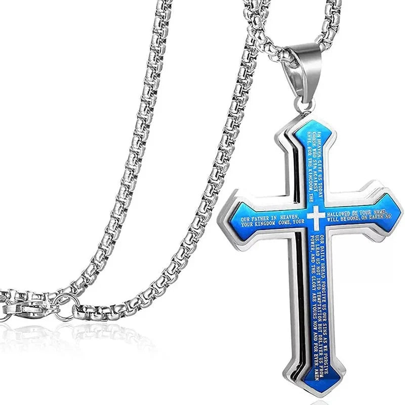 ✝️Last Day 50% OFF🔥 Lord's Prayer Cross Necklace