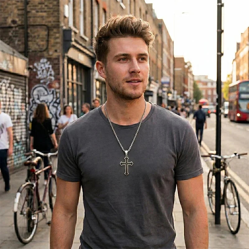 ✝️Last Day 50% OFF🔥 Lord's Prayer Cross Necklace