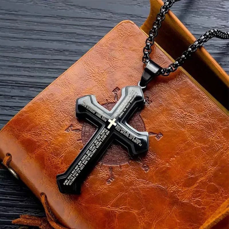 ✝️Last Day 50% OFF🔥 Lord's Prayer Cross Necklace