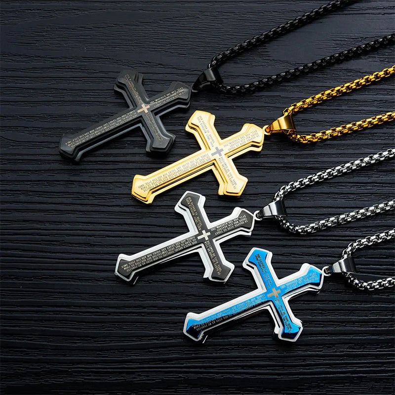 ✝️Last Day 50% OFF🔥 Lord's Prayer Cross Necklace