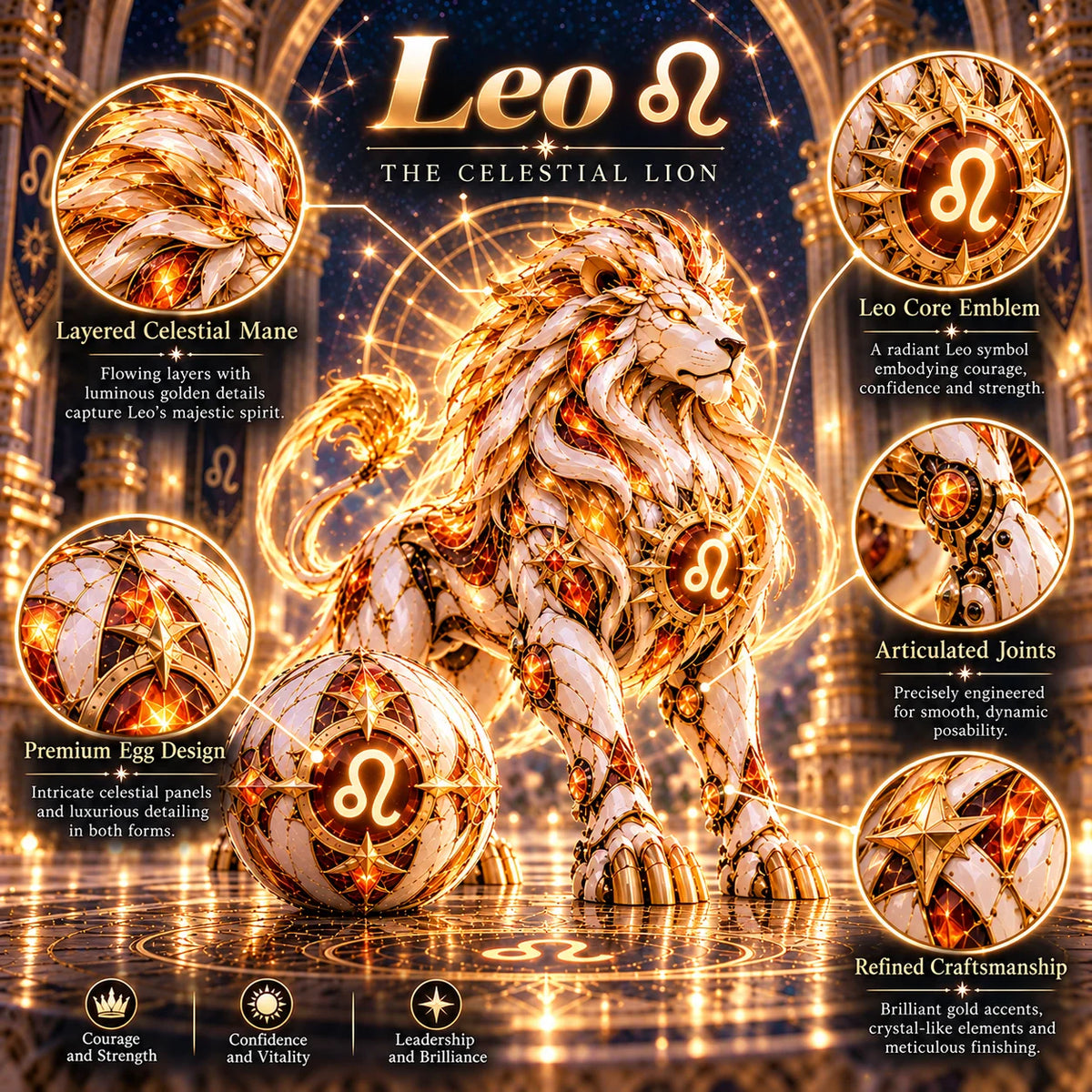 🌌 Zodiac Guardian Egg – Transforming Celestial Guardian Collection