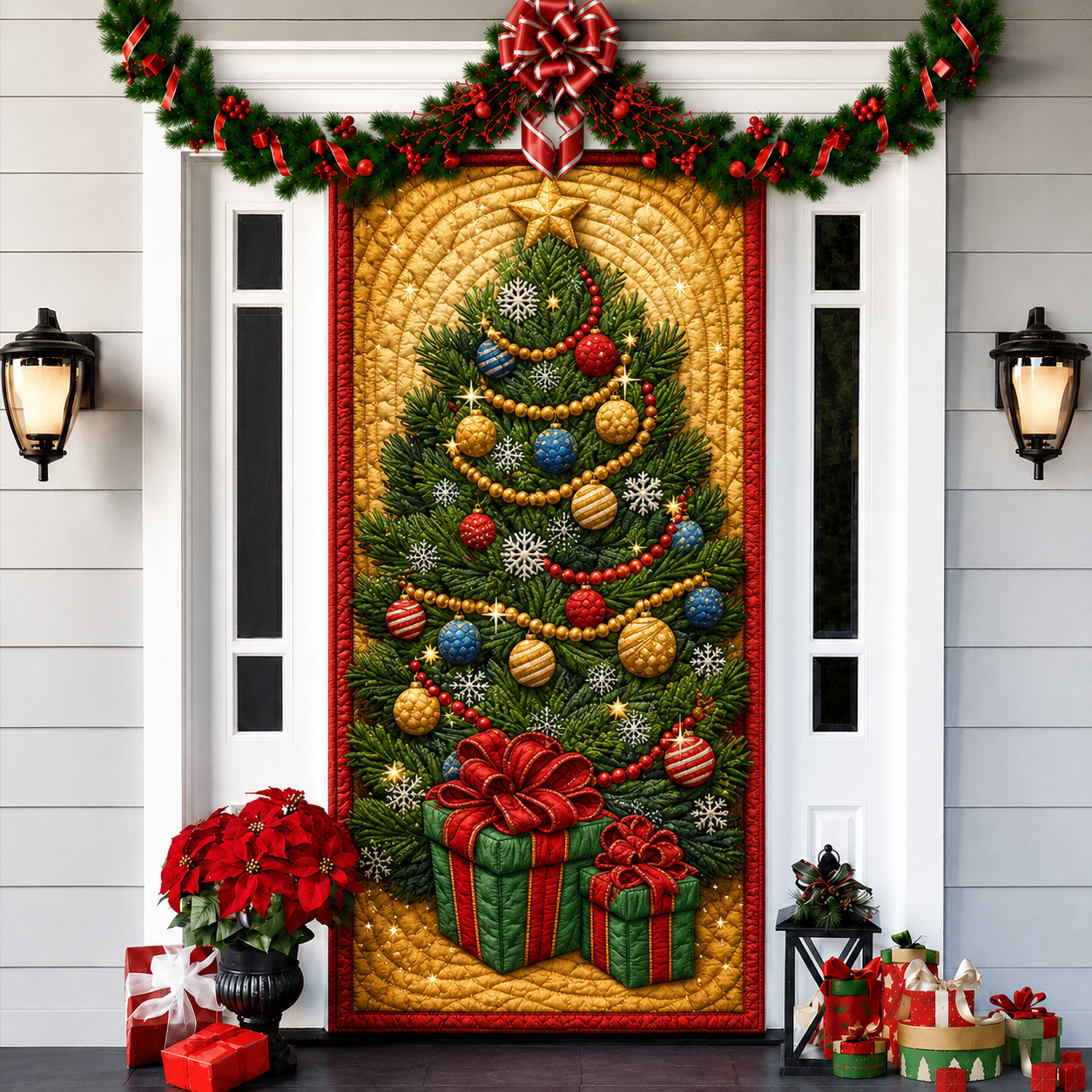 🏅Last day 50% OFF🌟2026 3D Christmas front door decoration