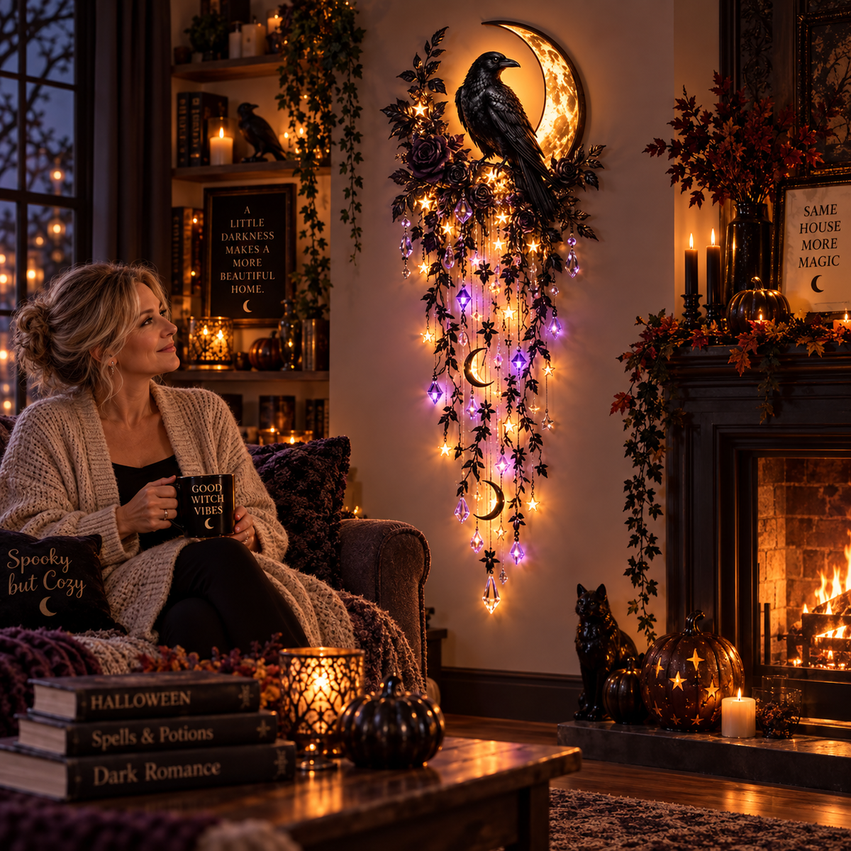 🎃✨Last Day 49% OFF✨Elegant Halloween Cascade Wall Light Collection