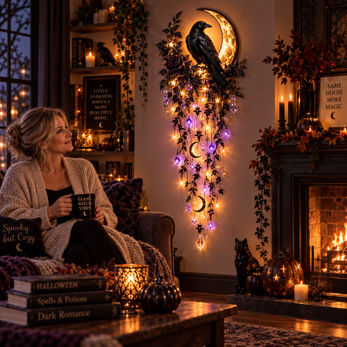 🎃✨Last Day 49% OFF✨Elegant Halloween Cascade Wall Light Collection