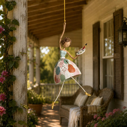 🌈Whimsical Dancing Lady Hanging Ornament