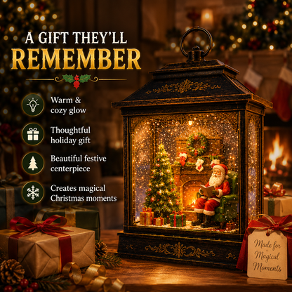 🌎Ends Today: 70% OFF!🔥🎅 Santa’s Magical Fireplace Lantern-🎄 Bring the Magic of Christmas Home
