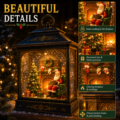🌎Ends Today: 70% OFF!🔥🎅 Santa’s Magical Fireplace Lantern-🎄 Bring the Magic of Christmas Home
