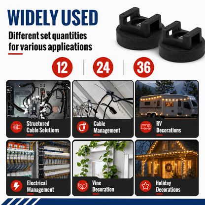 🌎Ends Today: 70% OFF!🔥Heavy-Duty Magnetic Cable Tie Mounts