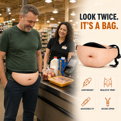 🔥 Limited-Time 49% OFF🔥Dad Bag Fanny Pack & 3D Beer Belly Waist Pack