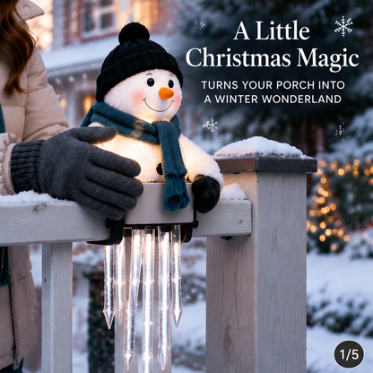 🔥 Today 49% OFF - ⛄❄️WinterGlow Snowman Icicle Light Decor