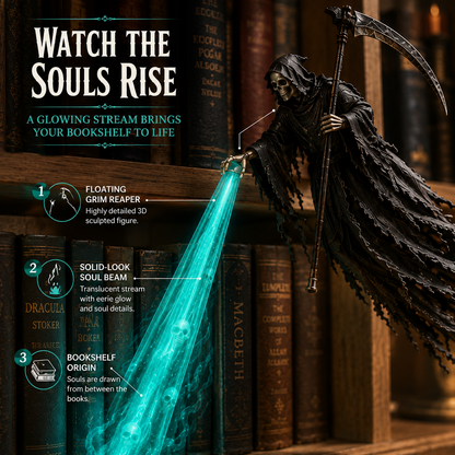 🏅The Soul Collector — Haunted Reaper Shelf Light👻