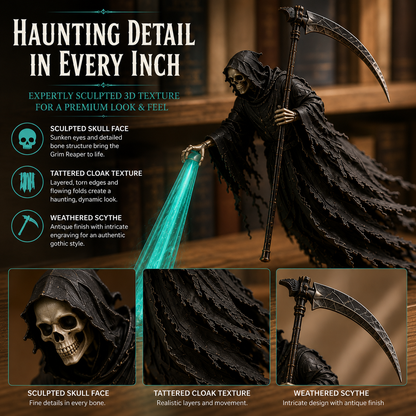 🏅The Soul Collector — Haunted Reaper Shelf Light👻