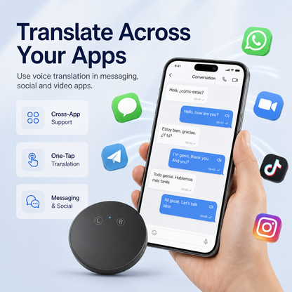 🔥LAST DAY 49% OFF🌍 AI Translator – 165+ Languages | Two-Way Voice for Work & Everyday Life