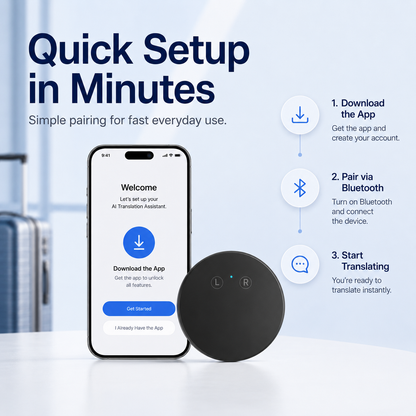 🔥LAST DAY 49% OFF🌍 AI Translator – 165+ Languages | Two-Way Voice for Work & Everyday Life