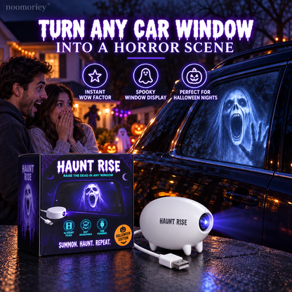 🎃 Halloween Window Projector 👻 12 Spooky Films USB Powered Holiday Decor