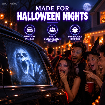 🎃 Halloween Window Projector 👻 12 Spooky Films USB Powered Holiday Decor
