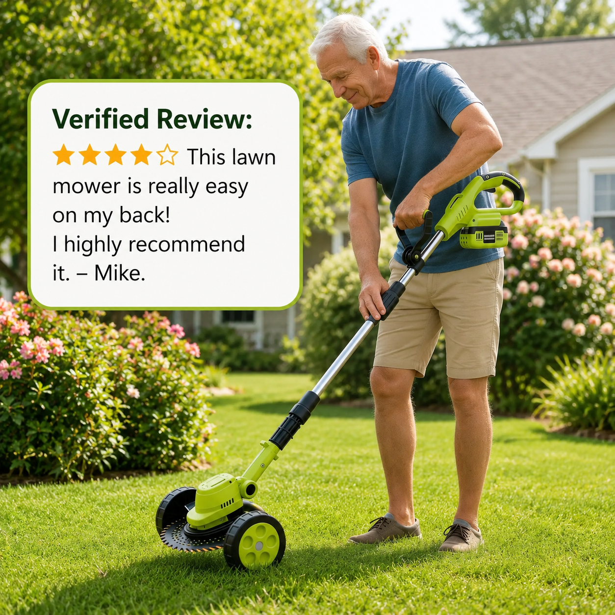 🌿55% OFF TODAY⚡ 3-in-1 Cordless Grass Trimmer with 2 Batteries
