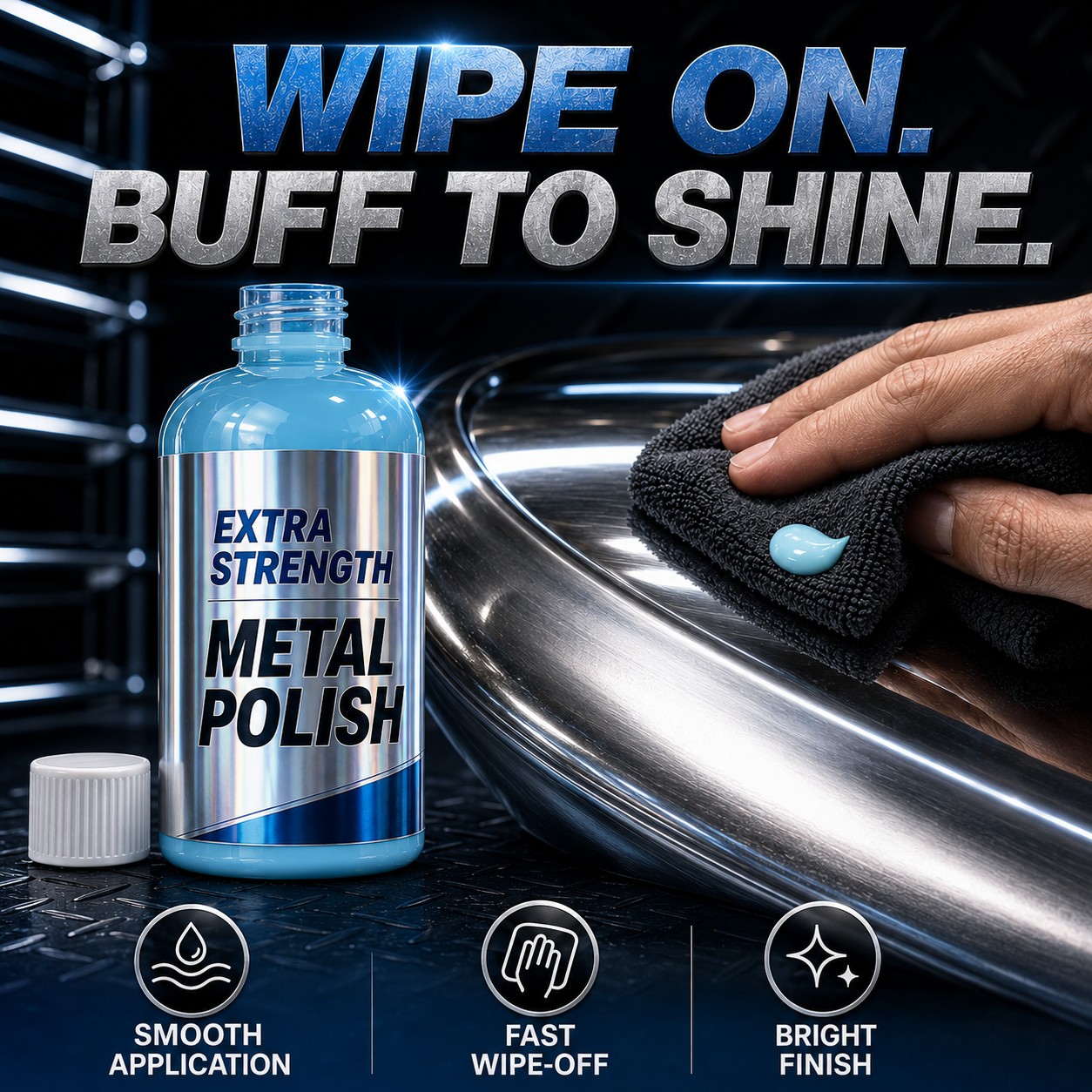 ✨Heavy-Duty Metal Shine Polishing Compound🛠️