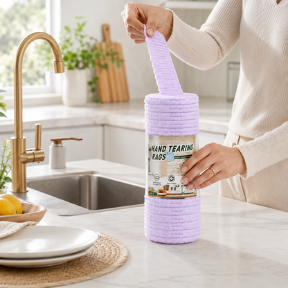 🏅Multipurpose Reusable Tear-Off Cleaning Cloth Roll