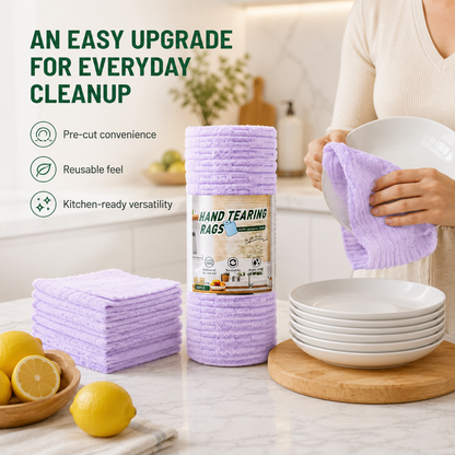 🏅Multipurpose Reusable Tear-Off Cleaning Cloth Roll